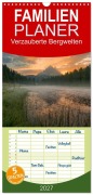 Cover-Bild zum Titel 'Familienplaner 2027 - Verzauberte Bergwelten mit 5 Spalten (Wandkalender, 21 x 45 cm) CALVENDO' von 'Stefan Schröder Photography'