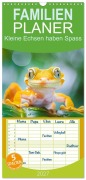 Cover-Bild zum Titel 'Familienplaner 2027 - Kleine Echsen haben Spass mit 5 Spalten (Wandkalender, 21 x 45 cm) CALVENDO' von 'Steffen Gierok-Latniak'