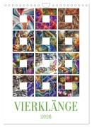 Cover-Bild zum Titel 'Vierklänge (Wandkalender 2026 DIN A4 hoch), CALVENDO Monatskalender' von 'Werner Braun'