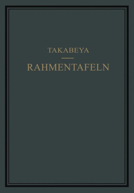 Rahmentafeln - Fukuhei Takabeya