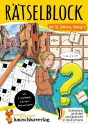 Cover-Bild zum Titel 'Rätselblock ab 12 Jahre, Band 2' von 'Joshua Schulz'