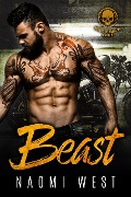 Cover-Bild zum Titel 'Beast (Hounds of Hades MC, #1)' von 'Naomi West'