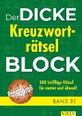 Cover-Bild zum Titel 'Der dicke Kreuzworträtsel-Block Band 31' von ''