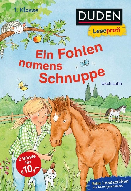 Duden Leseprofi - Ein Fohlen namens Schnuppe, 1. Klasse - Usch Luhn