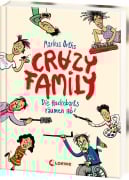 Cover-Bild zum Titel 'Crazy Family (Band 1) - Die Hackebarts räumen ab!' von 'Markus Orths'