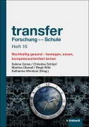 Cover-Bild zum Titel 'transfer Forschung ? Schule Heft 10' von ''