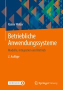 Cover-Bild zum Titel 'Betriebliche Anwendungssysteme' von 'Rainer Weber'