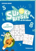 Cover-Bild zum Titel 'Sudokurätsel für Logikgenies' von 'Stefan Heine'