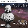 Cover-Bild zum Titel 'Mikromegas. Eine philosophische Erzählung.' von 'Voltaire'