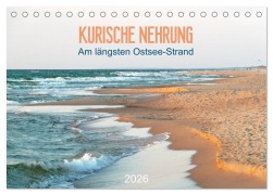 Cover-Bild zum Titel 'Kurische Nehrung: am längsten Ostsee-Strand (Tischkalender 2026 DIN A5 quer), CALVENDO Monatskalender' von 'Susanne Vieser'