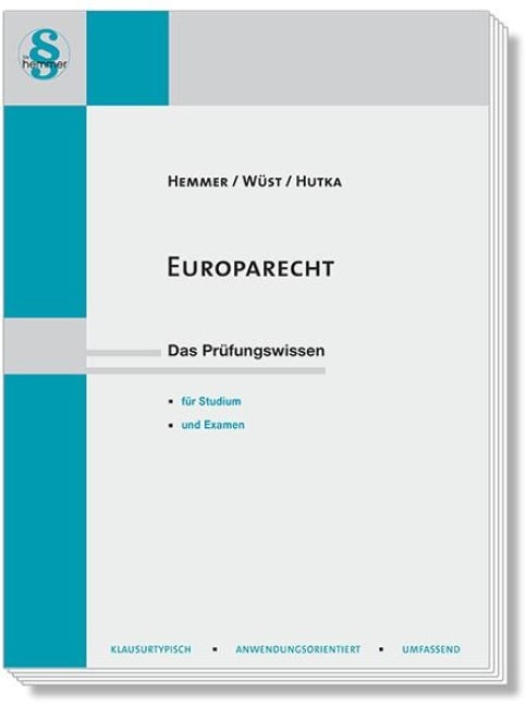 Europarecht - Karl-Edmund Hemmer, Rainer Hutka, Achim Wüst