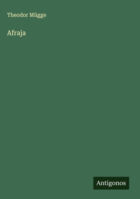 Afraja - Theodor Mügge