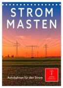 Cover-Bild zum Titel 'Strommasten - Autobahnen für den Strom (Tischkalender 2026 DIN A5 hoch), CALVENDO Monatskalender' von 'Peter Roder'