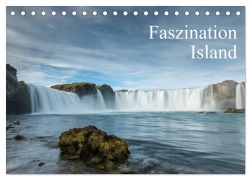 Faszination Island (Tischkalender 2026 DIN A5 quer), CALVENDO Monatskalender - Markus Kobel