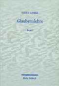 Cover-Bild zum Titel 'Glaubenslehre' von 'Dietz Lange'