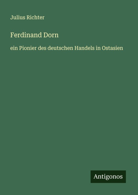 Ferdinand Dorn - Julius Richter