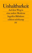 Cover-Bild zum Titel 'Unhaltbarkeit' von 'Ingolfur Blühdorn'