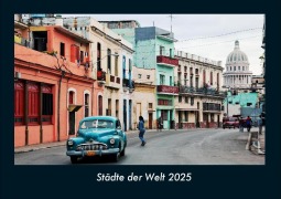 Cover-Bild zum Titel 'Städte der Welt 2025 Fotokalender DIN A4' von 'Tobias Becker'
