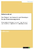 Cover-Bild zum Titel 'Der Nutzen von Semantik und Ontologie für das Wissensmanagement' von 'Stefan Landfried'