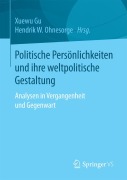 Cover-Bild zum Titel 'Politische Persönlichkeiten und ihre weltpolitische Gestaltung' von ''