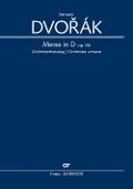 Cover-Bild zum Titel 'Messe in D' von 'Antonín Dvorák'