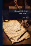 Cover-Bild zum Titel 'Grammar And Language' von 'Ed L Stark'