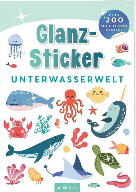 Glanz-Sticker - Unterwasserwelt - 
