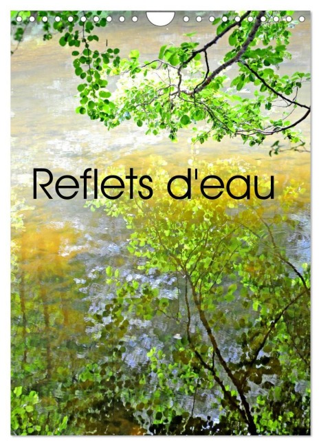 Reflets d'eau (Calendrier mural 2026 DIN A4 horizontal), CALVENDO calendrier mensuel - Patrice Thebault