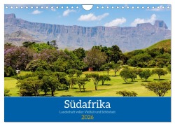 Cover-Bild zum Titel 'Südafrika - Landschaft voller Vielfalt und Schönheit (Wandkalender 2026 DIN A4 quer), CALVENDO Monatskalender' von 'Dietmar Janietz'