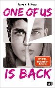 Cover-Bild zum Titel 'ONE OF US IS BACK' von 'Karen M. McManus'