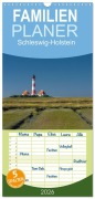 Familienplaner 2026 - Schleswig-Holstein mit 5 Spalten (Wandkalender, 21 x 45 cm) CALVENDO - Conny Pokorny