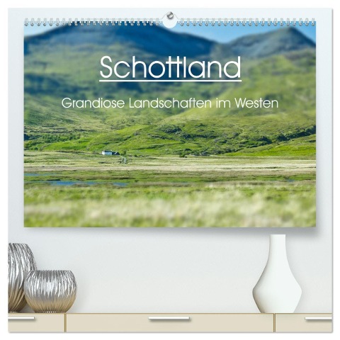 Schottland - grandiose Landschaften im Westen (hochwertiger Premium Wandkalender 2025 DIN A2 quer), Kunstdruck in Hochglanz - Anja Schäfer