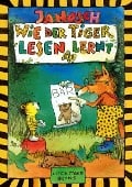 Cover-Bild zum Titel 'Wie der Tiger lesen lernt' von 'Janosch'