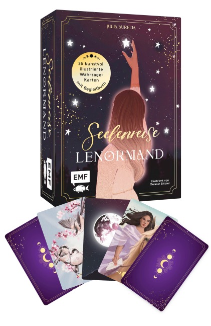 Lenormand-Kartenset: Seelenreise Lenormand - Julia Aurelia