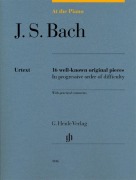 Cover-Bild zum Titel 'At the Piano - J. S. Bach' von 'Johann Sebastian Bach'