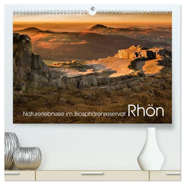 Naturerlebnis im Biosphärenreservat Rhön (hochwertiger Premium Wandkalender 2026 DIN A2 quer), Kunstdruck in Hochglanz - Manfred Hempe