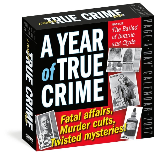 A Year of True Crime Page-A-Day® Calendar 2027 - 