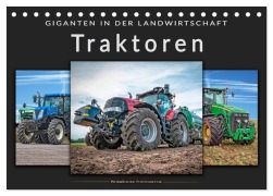 Cover-Bild zum Titel 'Traktoren - Giganten in der Landwirtschaft (Tischkalender 2026 DIN A5 quer), CALVENDO Monatskalender' von 'Peter Roder'