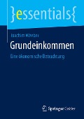 Grundeinkommen - Joachim Weeber