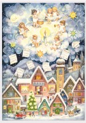 Adventskalender Nachdruck von 1952 "Engelskonzert" - E. Lörcher