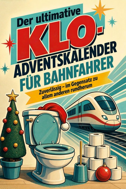 Der ultimative Klo-Adventskalender für Bahnfahrer - Nora Scholz