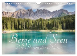Cover-Bild zum Titel 'Berge und Seen - Die Perlen der Natur (Wandkalender 2026 DIN A4 quer), CALVENDO Monatskalender' von 'Maik Major'