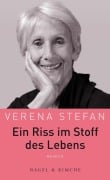 Cover-Bild zum Titel 'Ein Riss im Stoff des Lebens' von 'Verena Stefan'