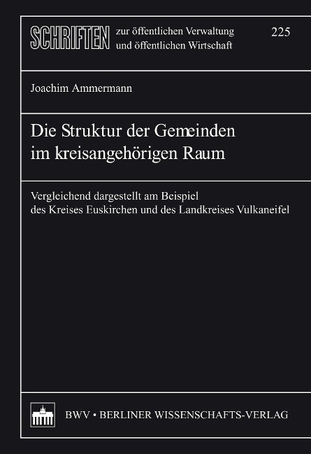 Die Struktur der Gemeinden im kreisangehörigen Raum - Joachim Ammermann