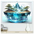 Magie der Natur - Wasserfälle (hochwertiger Premium Wandkalender 2025 DIN A2 quer), Kunstdruck in Hochglanz - Dusanka Djeric