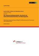 Cover-Bild zum Titel 'Der Akzessorietätsgrundsatz. Das Recht der Unternehmenskennzeichen im Markengesetz' von 'Jennifer Otten'