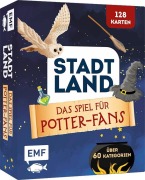 Cover-Bild zum Titel 'Kartenspiel: Stadt, Land, ... Das inoffizielle Spiel für Harry Potter-Fans mit 128 Karten' von ''