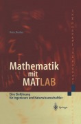 Cover-Bild zum Titel 'Mathematik mit MATLAB' von 'Hans Benker'