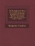 Cover-Bild zum Titel 'Vie de Benjamin Franklin' von 'Benjamin Franklin'
