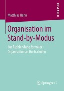 Cover-Bild zum Titel 'Organisation im Stand-by-Modus' von 'Matthias Hahn'